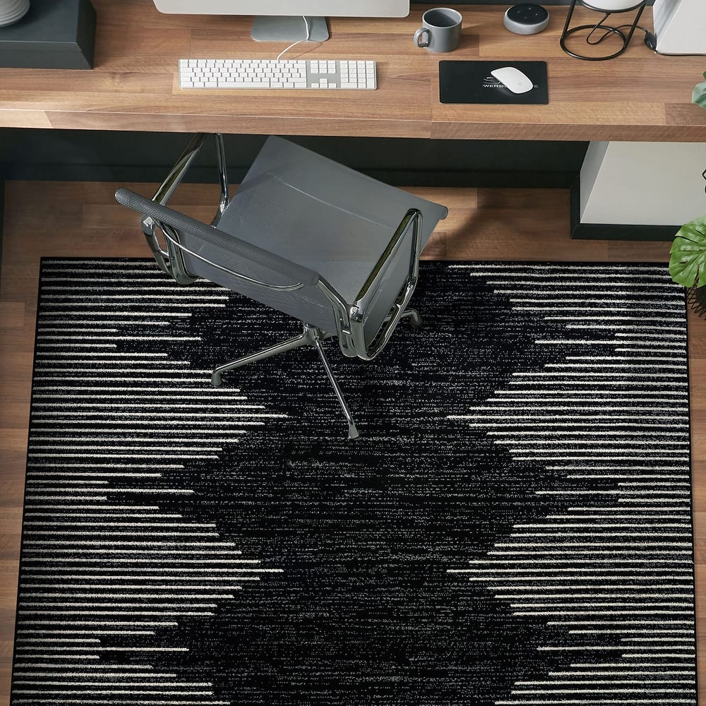 Bohemian Stripe Area Rug