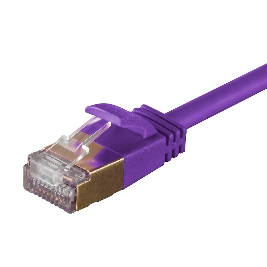 CAT6 UTP Flat Wire Patch Cable 550MHz 32AWG Ethernet RJ45 Network Cord UltraSlim