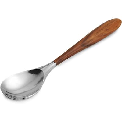 Nambe Curvo Serving Spoon - 13" H