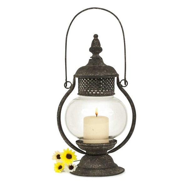 Sepia Candle Lantern with Chimney - Bed Bath & Beyond - 22535104