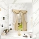 preview thumbnail 131 of 192, KIOTEE Modern Metal Frame Wall Mounted Bathroom Vanity Mirror with 5-year warranty 36x36 - White