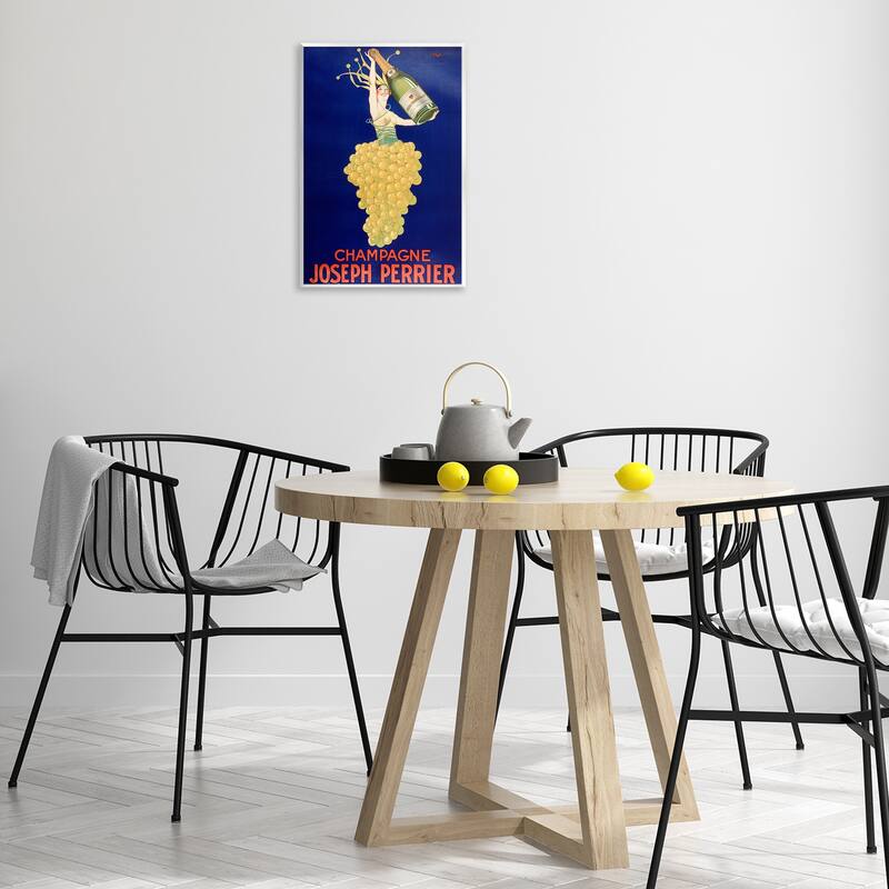 Stupell Vintage Perrier Champagne Wall Plaque Art Design By Marcus Jules