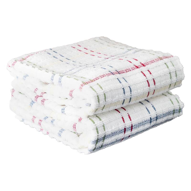 RITZ Royale Check Cotton Kitchen Towels (Set of 2)
