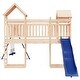 preview thumbnail 5 of 15, vidaXL Swing Set Outdoor Backyard Wooden Playground Equipment for Kids Age 3-8