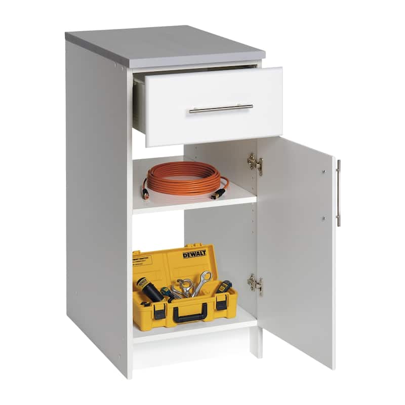 Prepac 'Winslow Elite' 16-inch Base Cabinet, Multiple Finishes - 16 Inch - 16 Inch - White