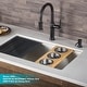 preview thumbnail 10 of 23, Kraus Sellette 2-Function 1-Handle Pulldown Kitchen Faucet