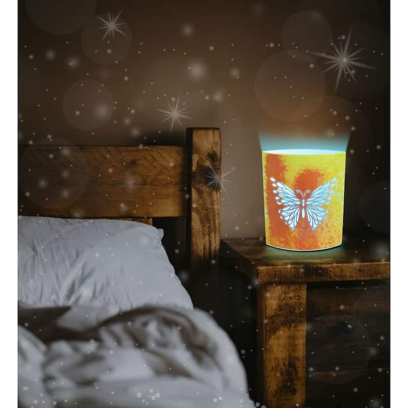 Cota Global Butterfly LED Decorative Lanterns - 5.1 inch x 6.3 inch