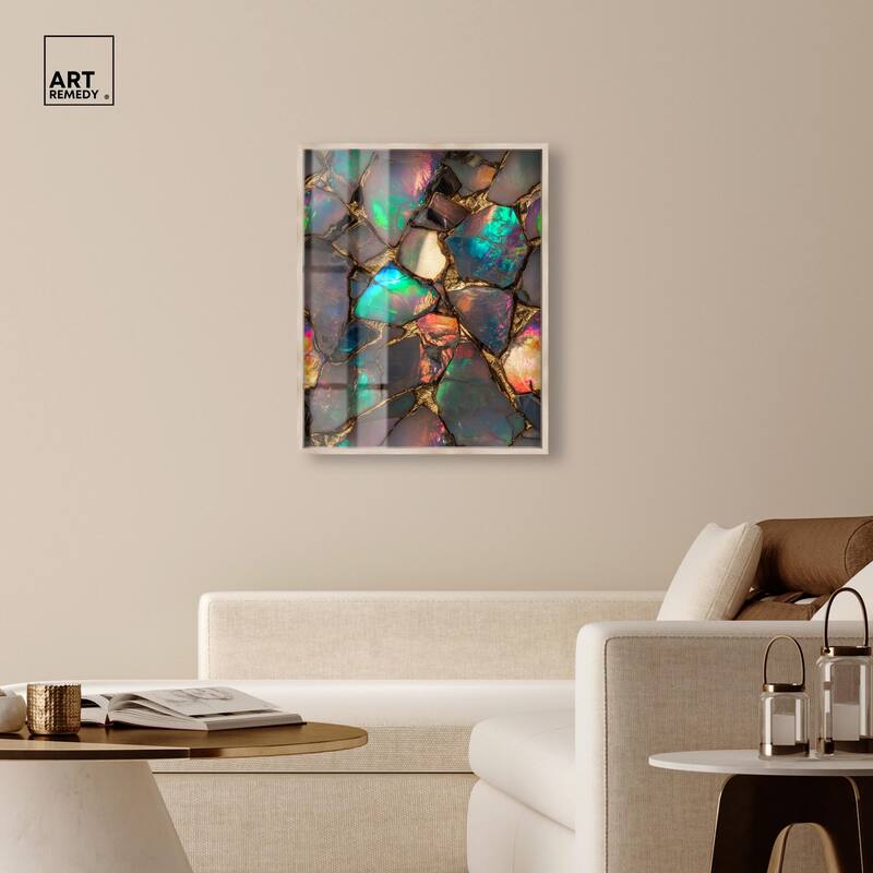 Stonic Rainbow Shadowbox by Art Remedy