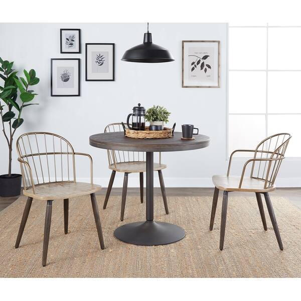 The Gray Barn Ellul Dining Chair with Arms (Set of 2) Bed Bath