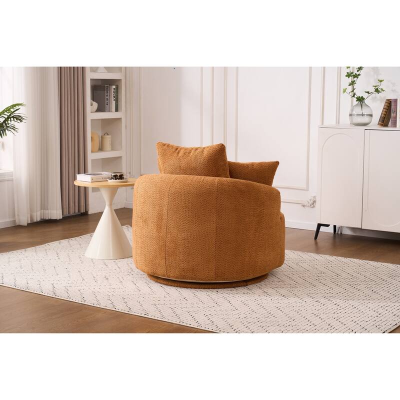 Single Seat Full Sponge Compression Swivel Chair Single Sofa