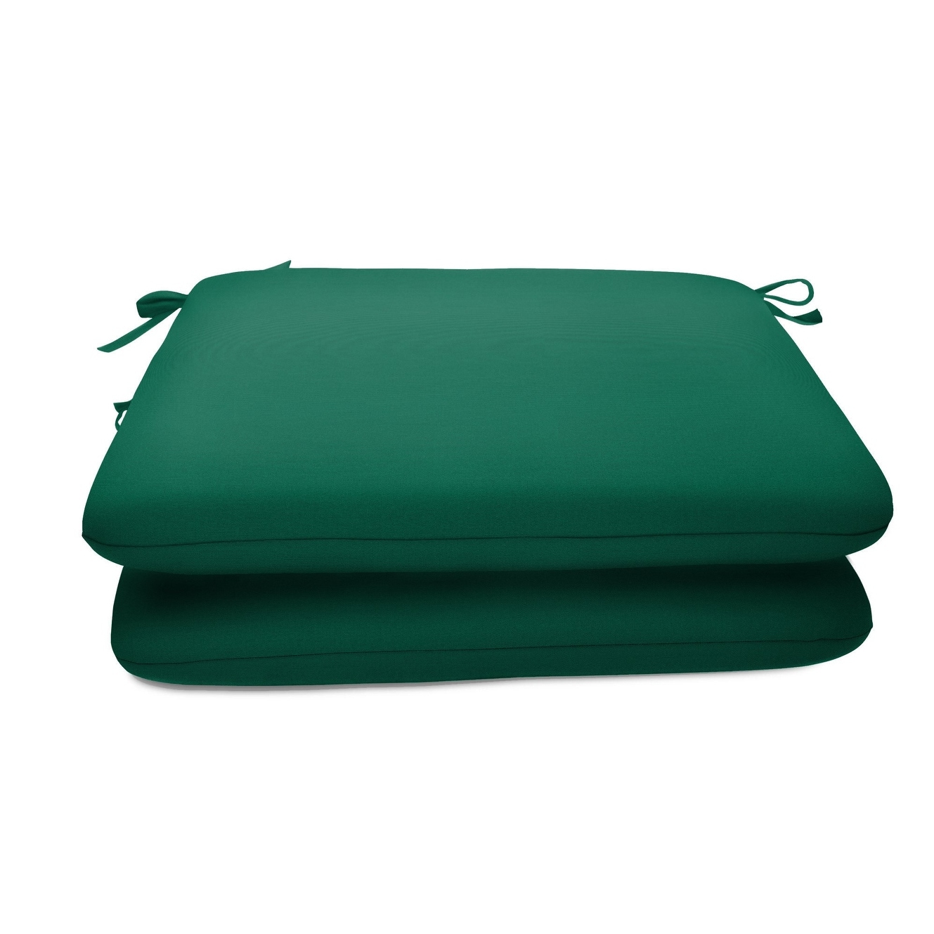 Sunbrella Solid fabric 20 in. Square seat pad with 17 options 2 pack