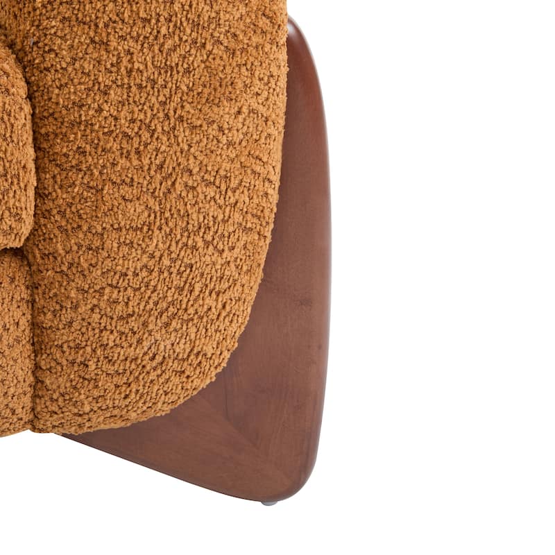 Alma Upholstered Boucle 3-Seat Sofa by Christopher Knight Home