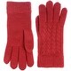 preview thumbnail 13 of 54, Women's Winter Classic Cable Ultra Warm Plush Fleece Lined Knit Gloves