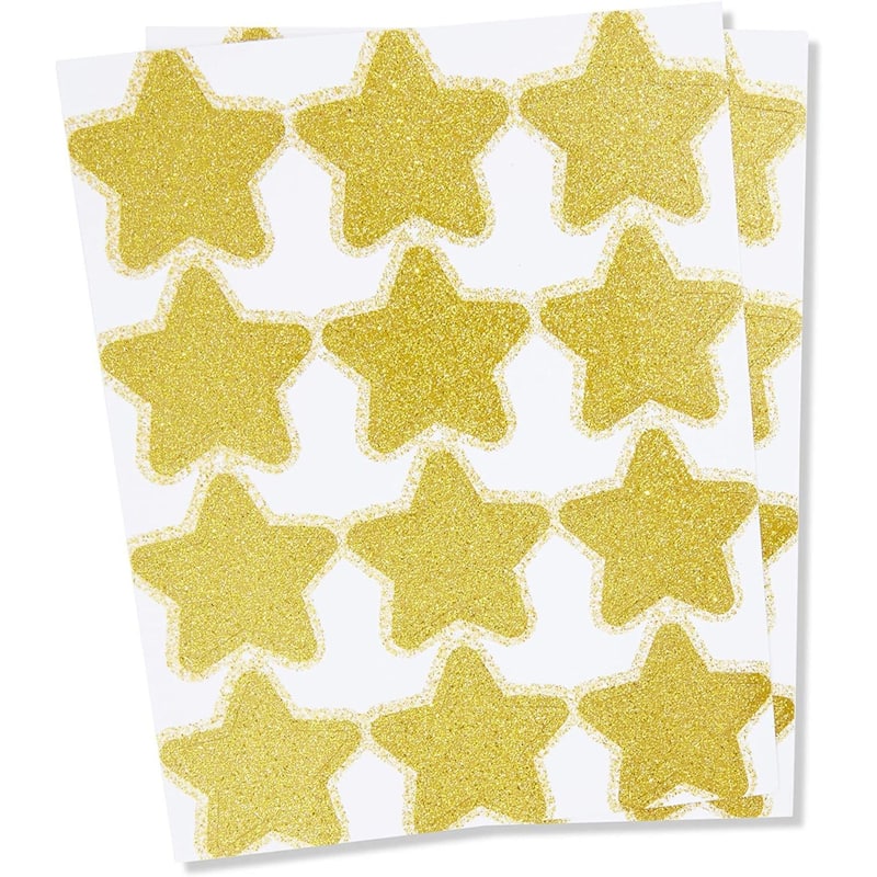 Blue Panda Rainbow Birthday Party Favor Gift Bags with Gold Foil Stickers (8.5 In, 24 Pack)