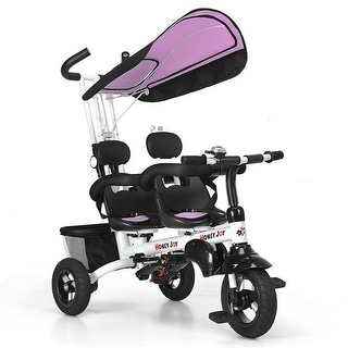 baby_g24 Thyg Gymax 4-In-1Twins Kids Baby Stroller Tricycle Detachable Learning