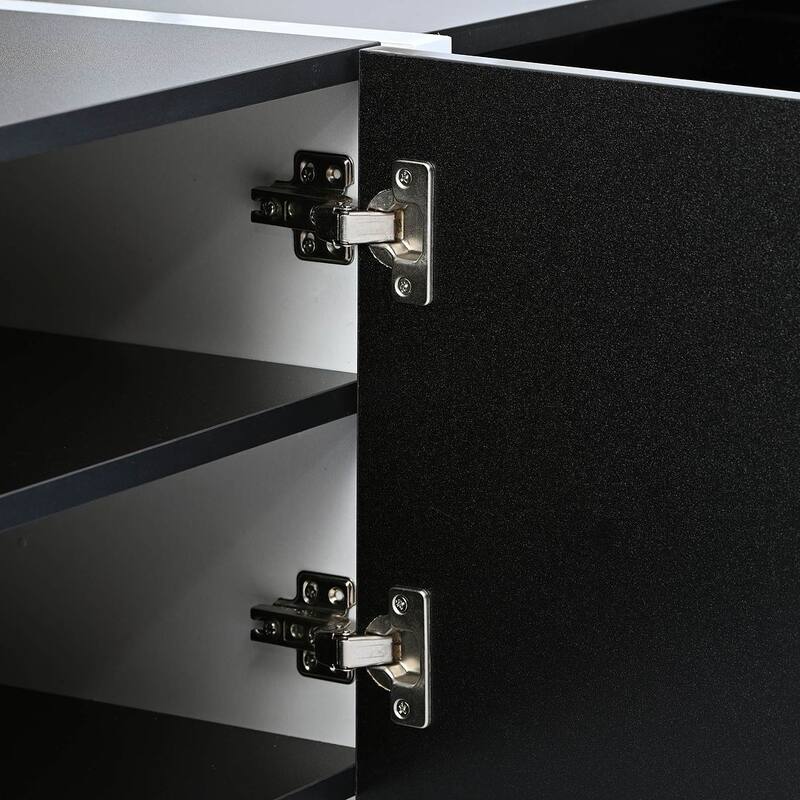 74.8'' Modern Style Contemporary Rectangle Design TV Stand