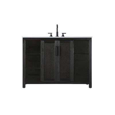 Elegant Lighting VF29548 Alina 48" Free Standing Single Basin Vanity