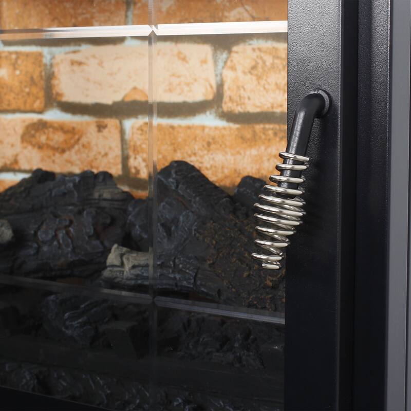 21 Inch 3-Sided Freestanding Electric Fireplace