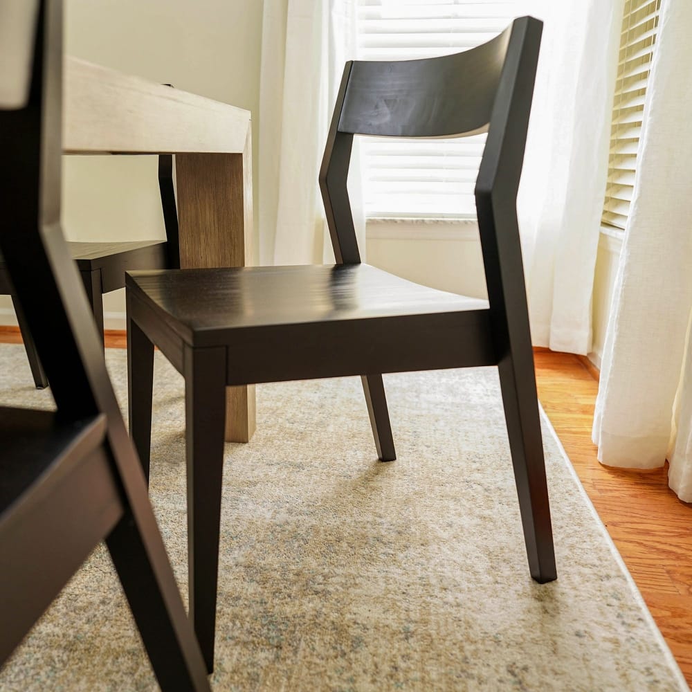 Plank and Beam Modern Solid Wood Dining Chair