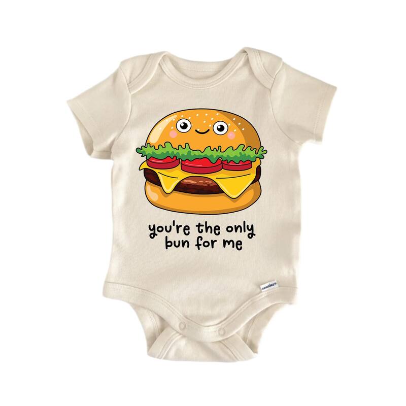 Only Bun Best Friends Bff Bestie Valentine's Day - Baby Boy Girl Bodysuit - Pink - 0-3M