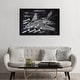 preview thumbnail 15 of 13, iCanvas "Lockheed Navy A-117" by Joseph Fernando Framed