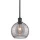 Option Matte Black / Light Smoke Deco Swirl