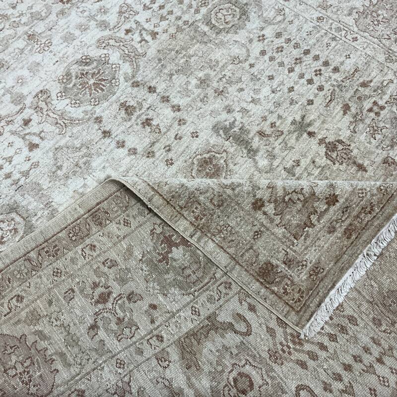 HERAT ORIENTAL Handmade Oushak Wool Rug - 6' x 9'