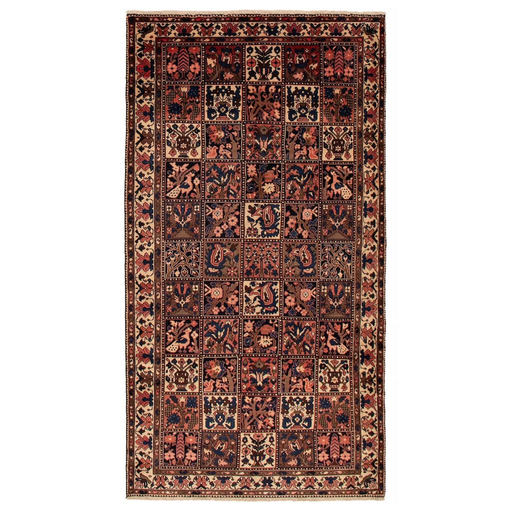 ECARPETGALLERY Hand-knotted Kayseri Vintage Copper Wool Rug - 5'2 x 9'8