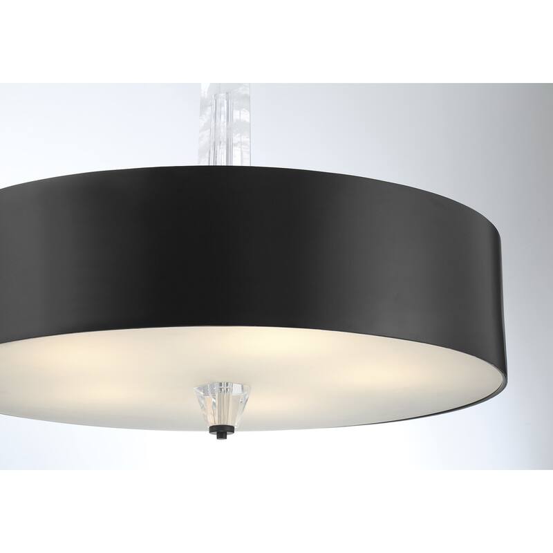 Kovacs P1285-L Drifting Droplets 6 Light 28" Wide LED Crystal Pendant