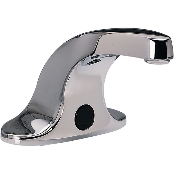 American Standard 605B.204 Selectronic 0.35 GPM Deck Mounted Electronic Bathroom Faucet with Touch-Free Sensor - Chrome