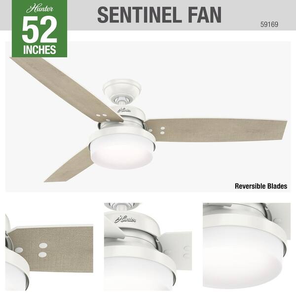 pic Hunter Sentinel Fan Installation hunter 52 sentinel ceiling fan with