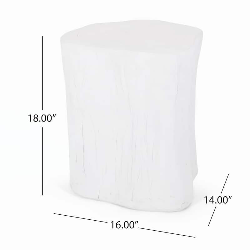 Outdoor LightWeight Concrete Side Table