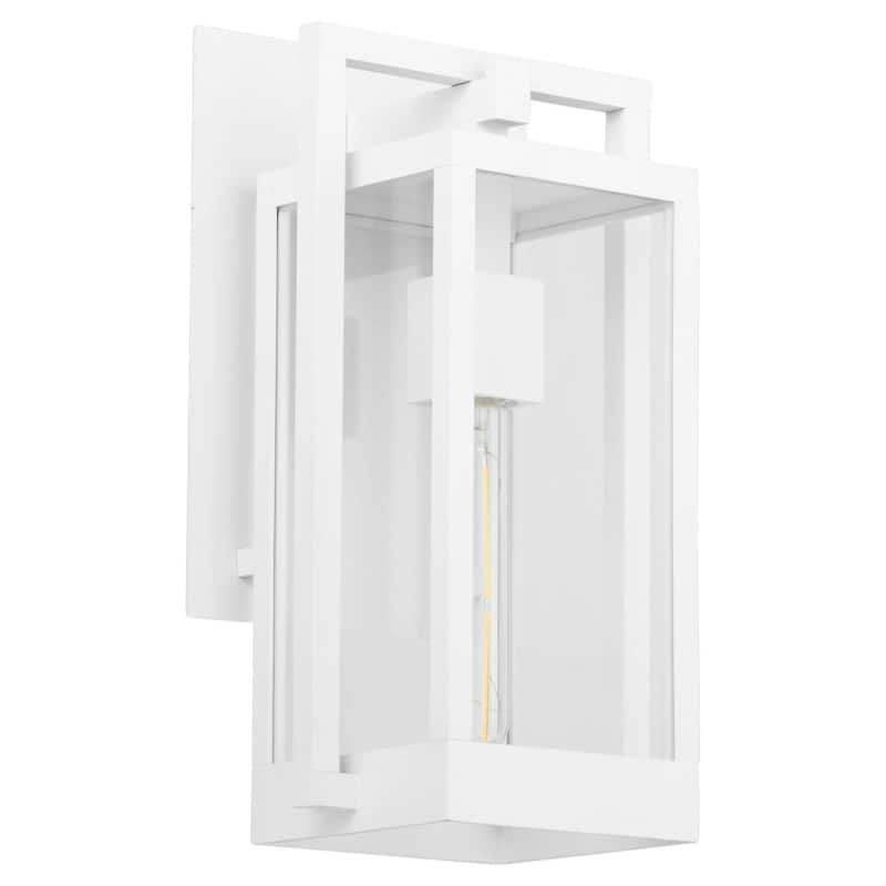 Quorum International 736-15 Marco 15" Tall Outdoor Wall Sconce - White