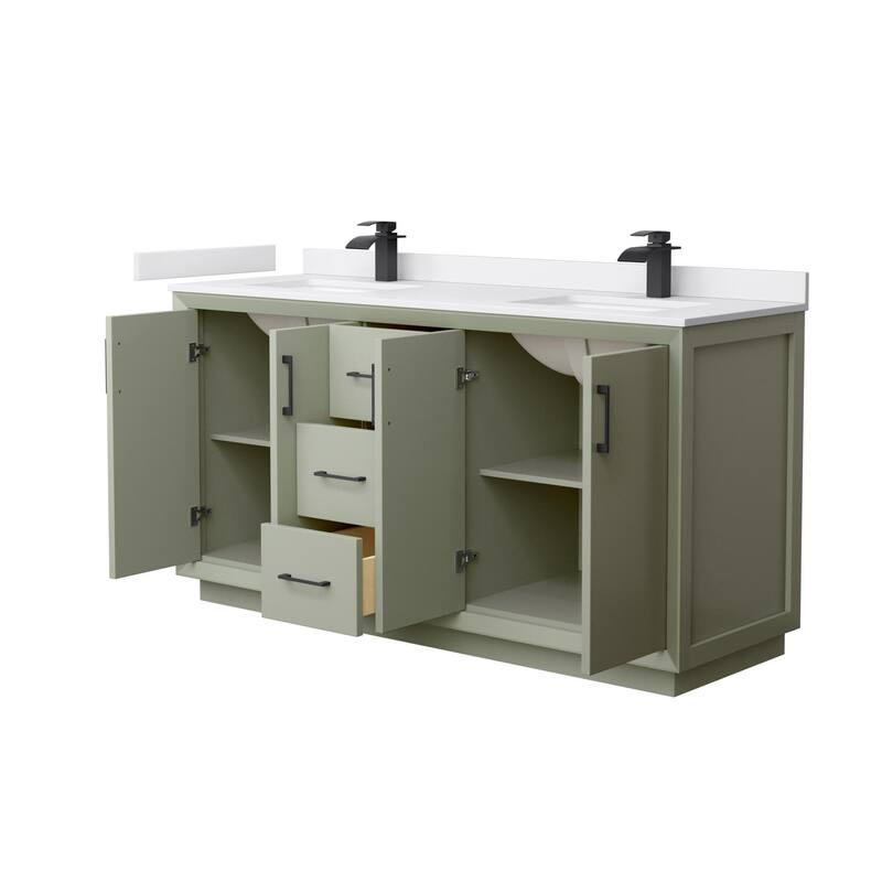 Wyndham Collection WCF414166D-VCA-UNSMXX Strada 66" Free Standing