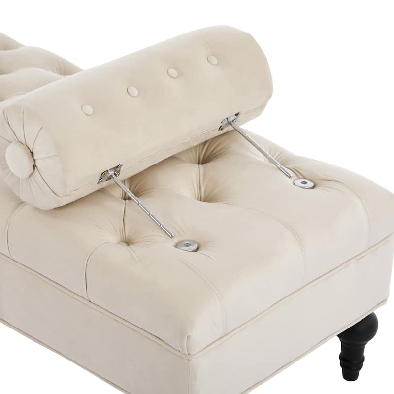 Christopher Knight Home - Anne Bedroom End-of-Bed Bench with 2 Pillows and Velvet Upholstery