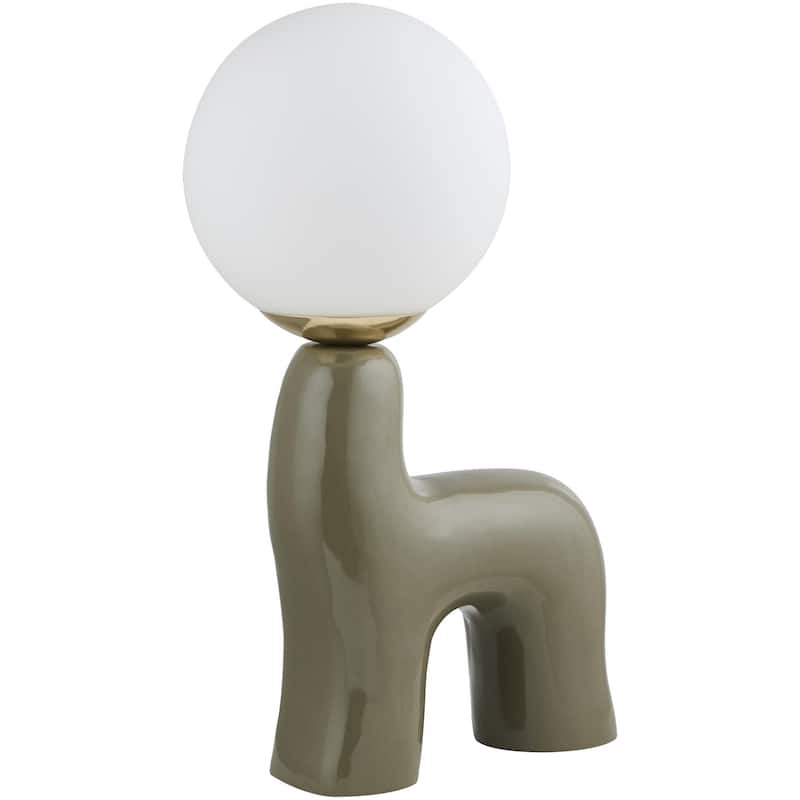 Livabliss Opal Country Accent Table Lamp