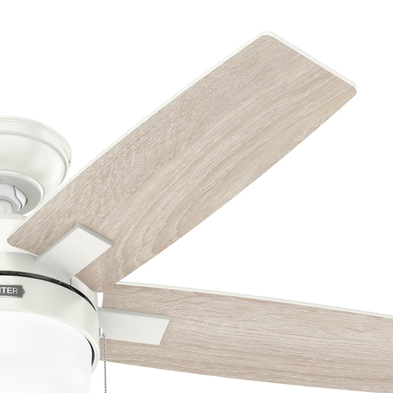 Hunter Anisten Ceiling Fan with LED Light Kit and Pull Chain, Modern, Contemporary