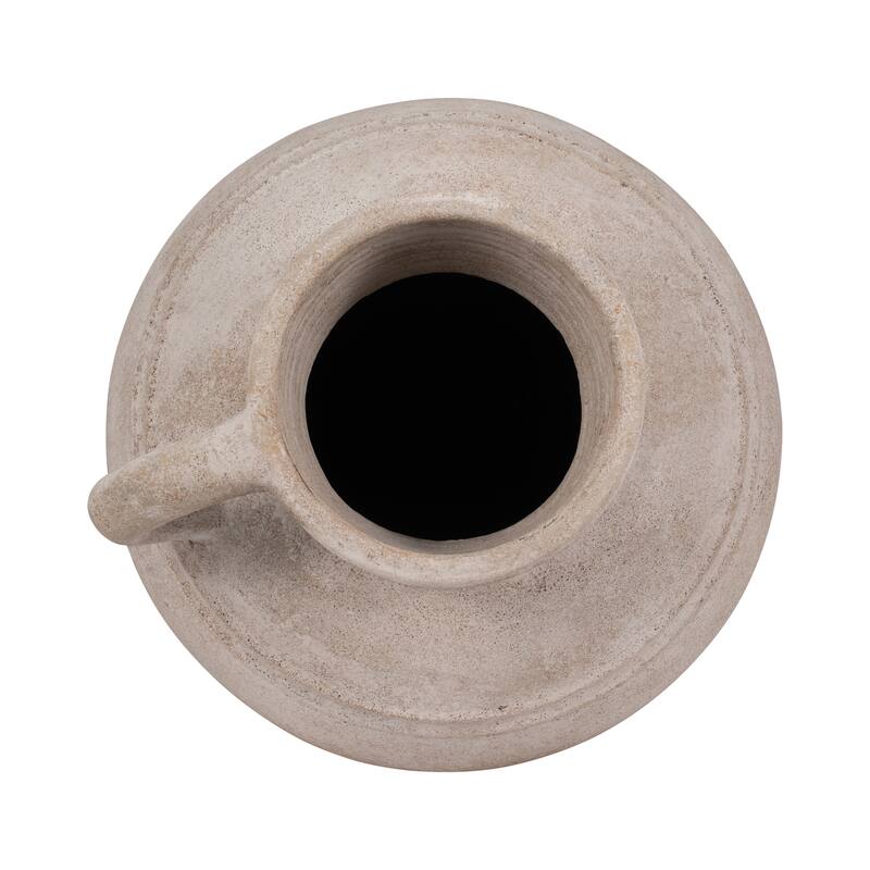 Sagebrook Home Elegant Ceramic Vase - Timeless Tabletop Accent Piece, Single Pack