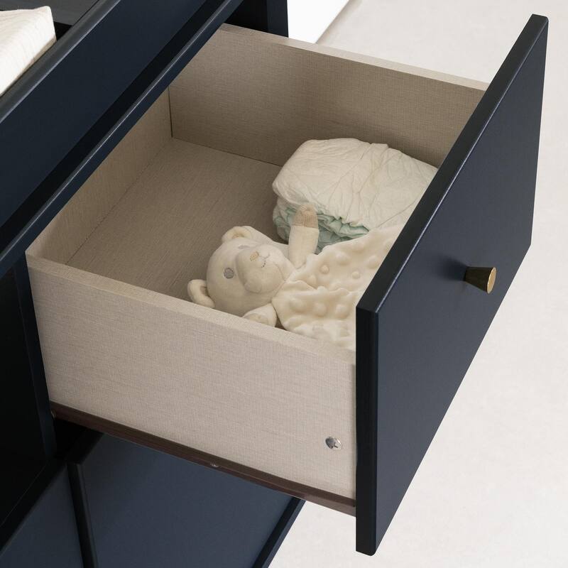 South Shore Dylane Changing Table with Drawers and Open Storage