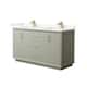 Option Light Green / Giotto Quartz Top / Satin Bronze