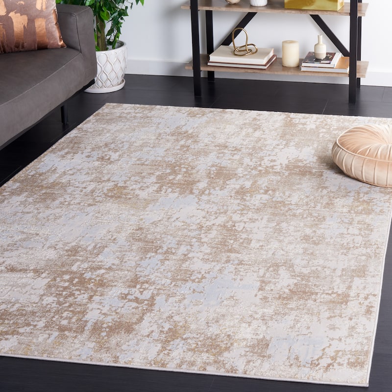 SAFAVIEH Continental Virginie Modern Rug - 9' x 12' - Light Beige/Beige