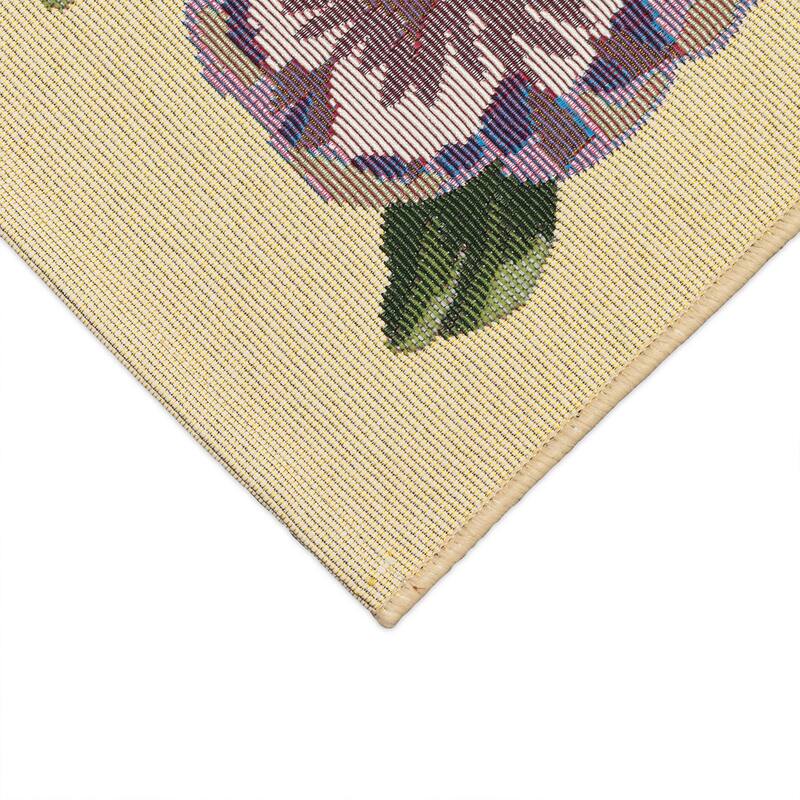 Liora Manne Esencia Secret Garden Indoor/Outdoor Mat