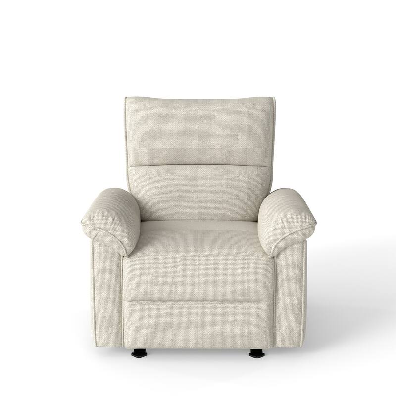 Classic Power Recliner Chair, Upholstered Electric Recliners with USB Type-C Port, Fabric Reclining Single Sofa for Living Room