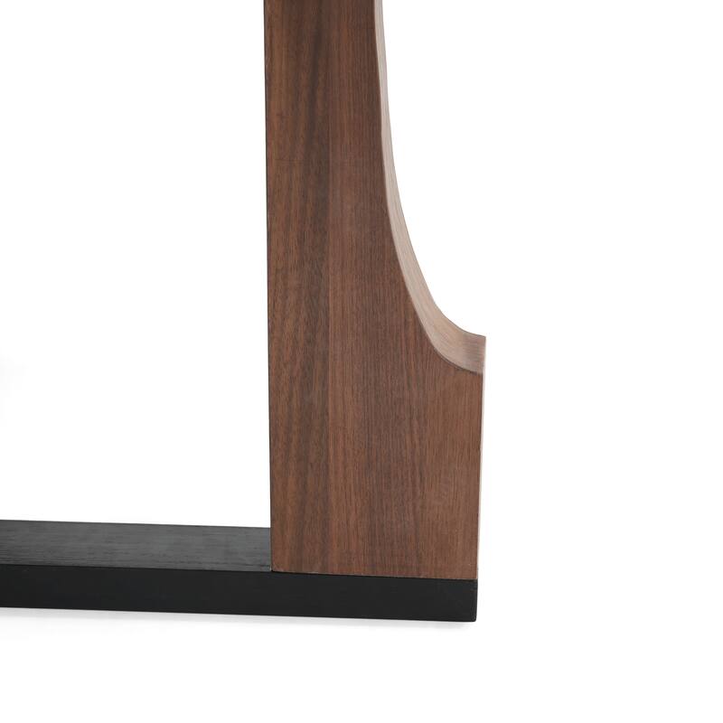 Roomfitters 48" Round Dining Table with Solid Wood Top and Sturdy Cross Base, Modern Kitchen and Dining Room Table