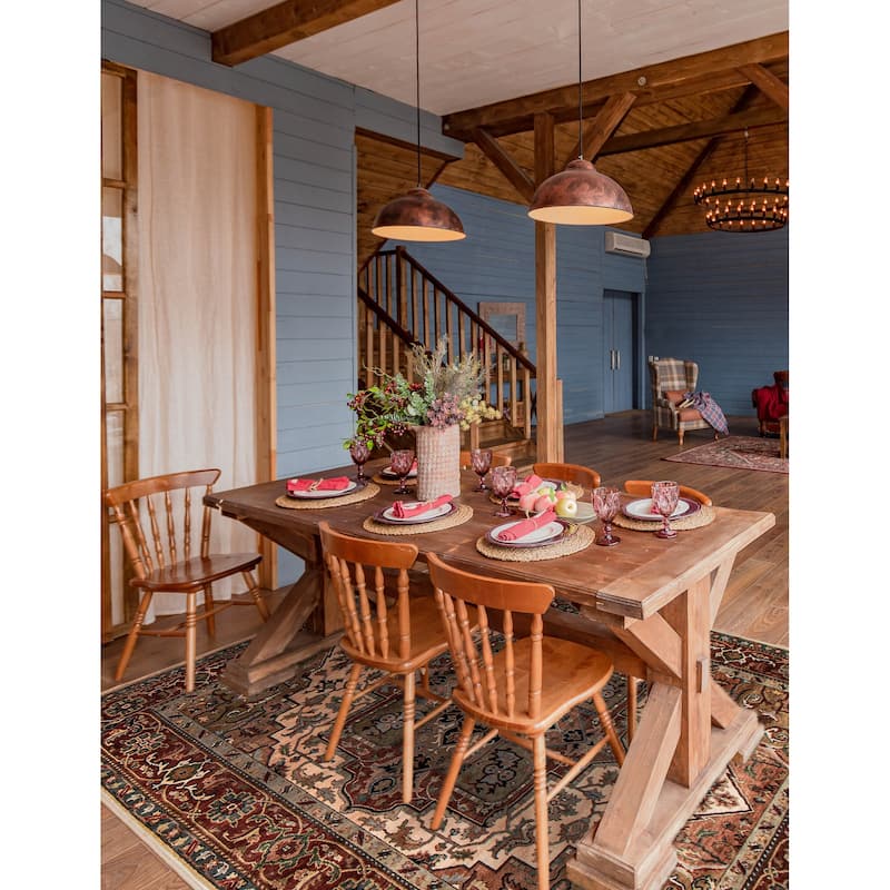 ECARPETGALLERY Hand-knotted Jules Sultane Ivory Wool Rug - 7'7 x 9'10