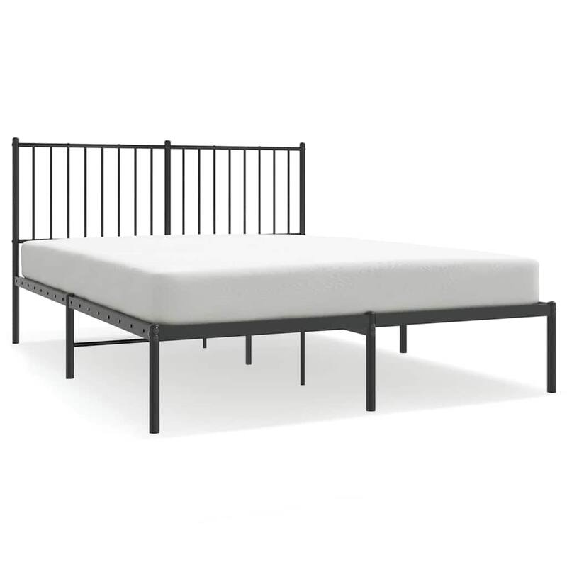 vidaXL Metal Bed Frame, No Mattress