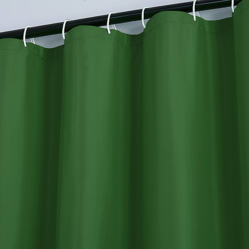 70" x 72" - Sage Green PEVA Shower Curtain Liner Waterproof
