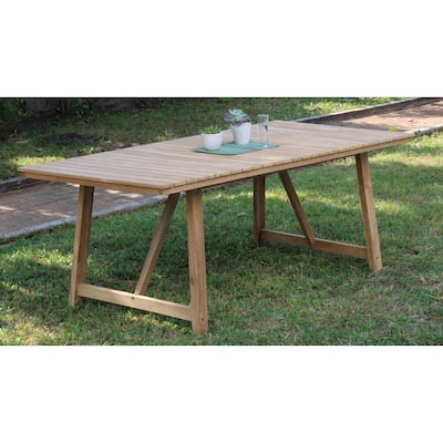 Amazonia Reclaimed Teak Maine Outdoor Patio Dining Table