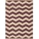 preview thumbnail 5 of 39, Hand-Woven Madeline Natural Jute Chevron Rug - 2' x 3'
