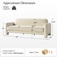 preview thumbnail 16 of 39, HULALA HOME Isai Modern Curved Velvet Sofa